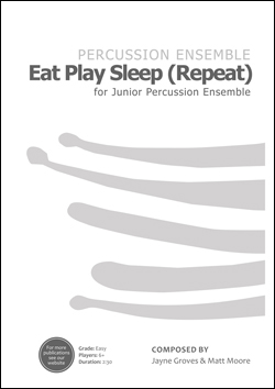 Eat Sleep button